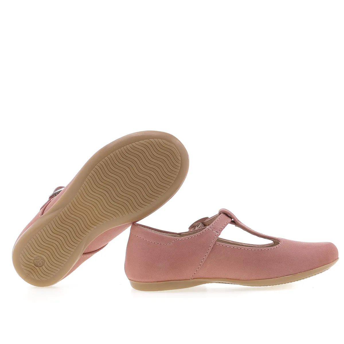 (2057G-9) Emel t-bar balerina coral