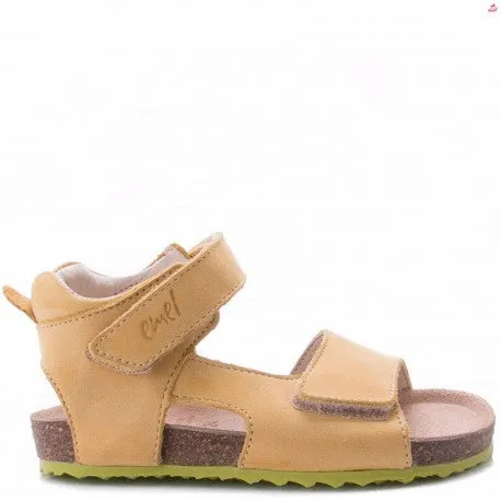 (2508-3/2509-3) Emel yellow velcro sandals