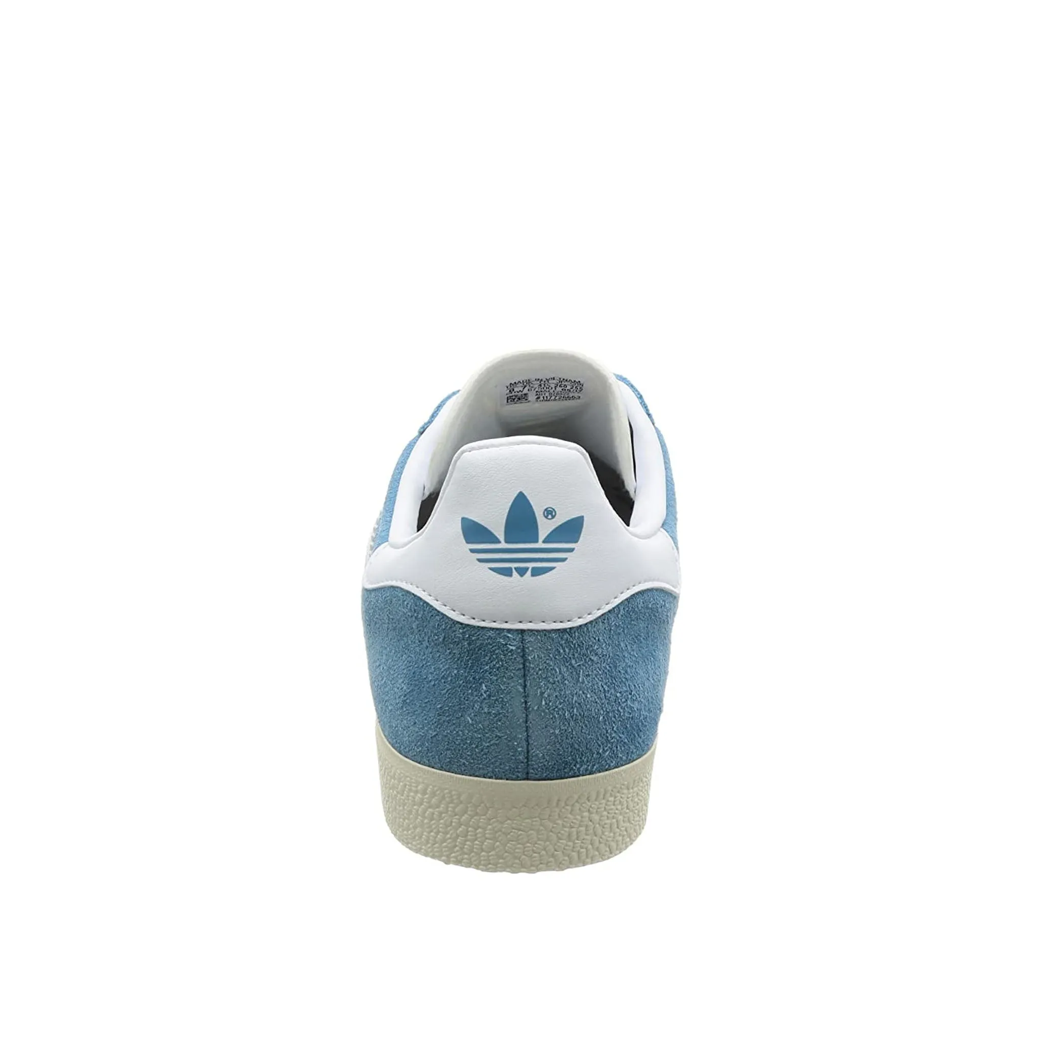 Adidas Gazelle Lace-Up Blue Suede Leather Mens Trainers BZ0022