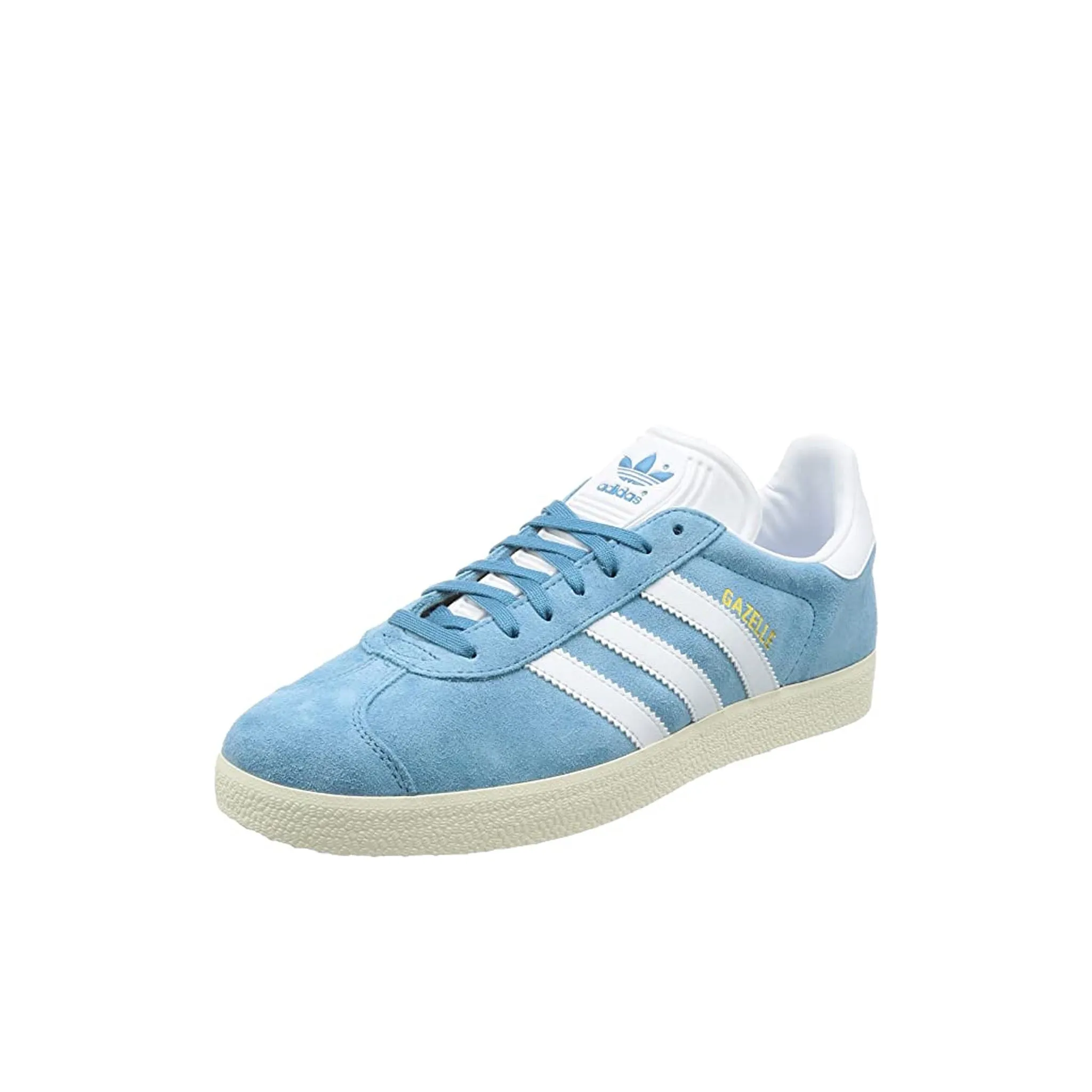 Adidas Gazelle Lace-Up Blue Suede Leather Mens Trainers BZ0022