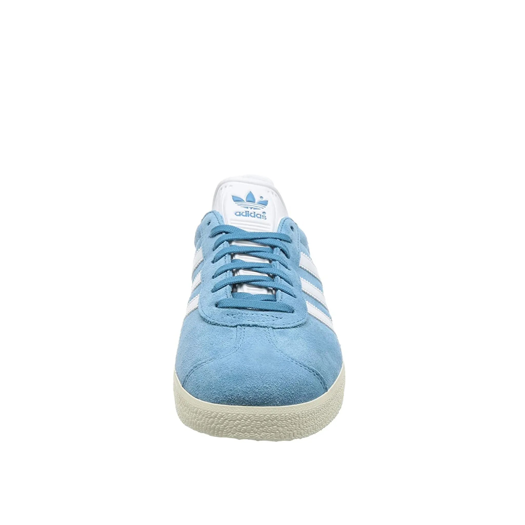 Adidas Gazelle Lace-Up Blue Suede Leather Mens Trainers BZ0022