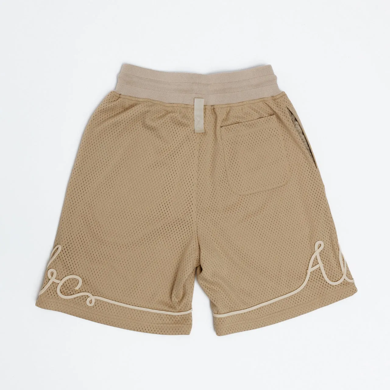 Advisory Board Crystals Sautache Basketball Short - Ecru