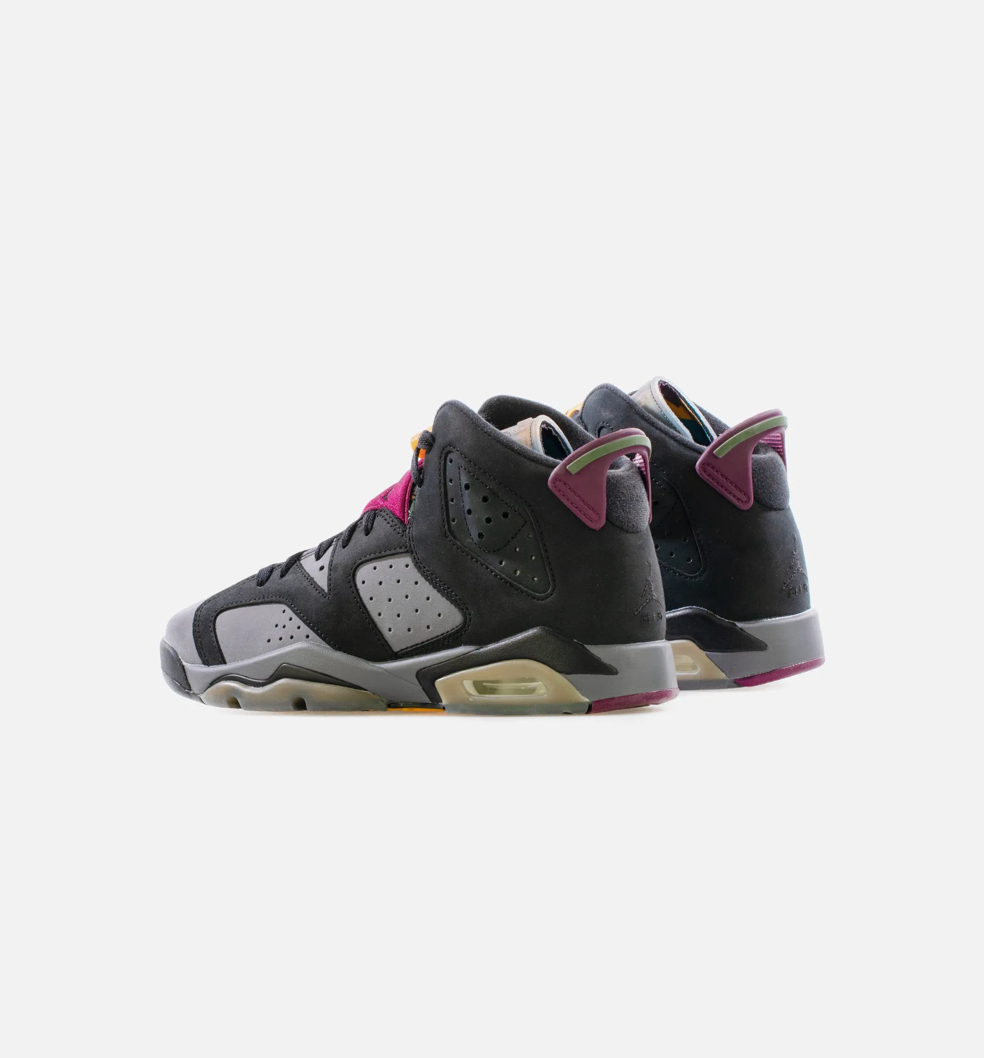 Air Jordan 6 Retro Bordeaux Grade School Lifestyle Shoe - Black/Light Graphite/Dark Grey/Bordeaux Limit One Per Customer