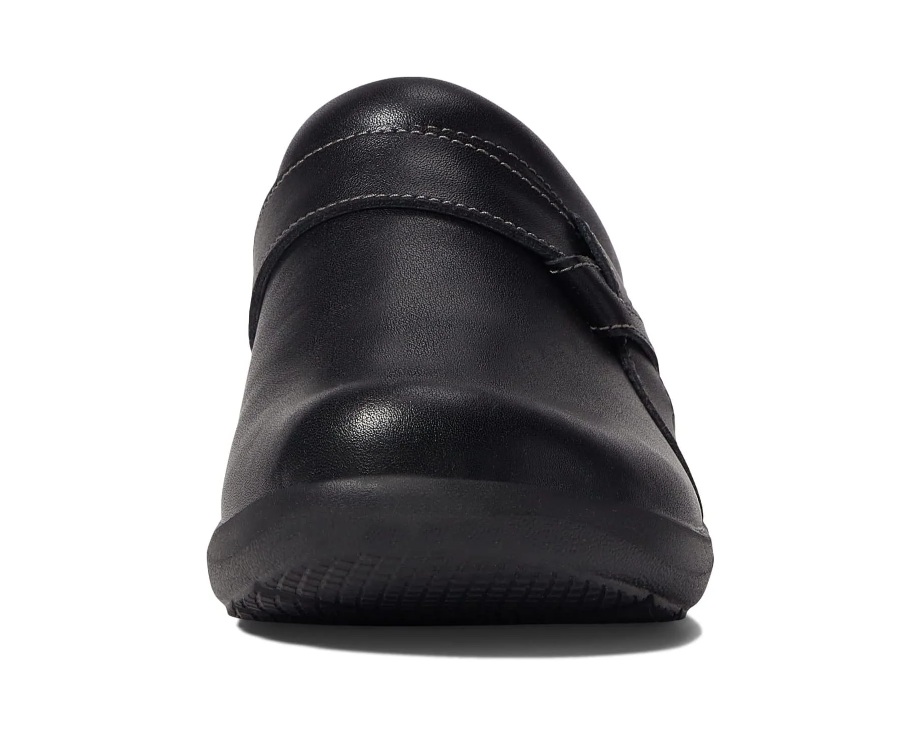 Angie Mist Clarks clogs, leather