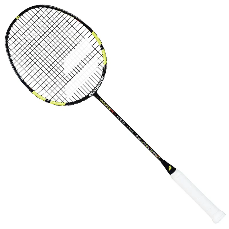 Babolat Sensation Pro Strung Badminton Racket [Dark Navy/Yellow]