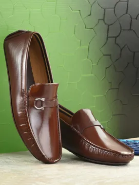 Cancun Brown Driving Loafers