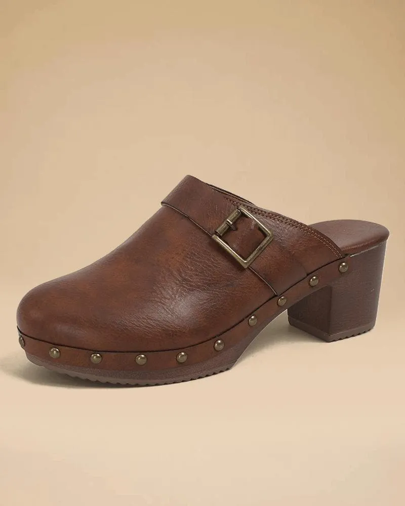 Casual Retro Clogs