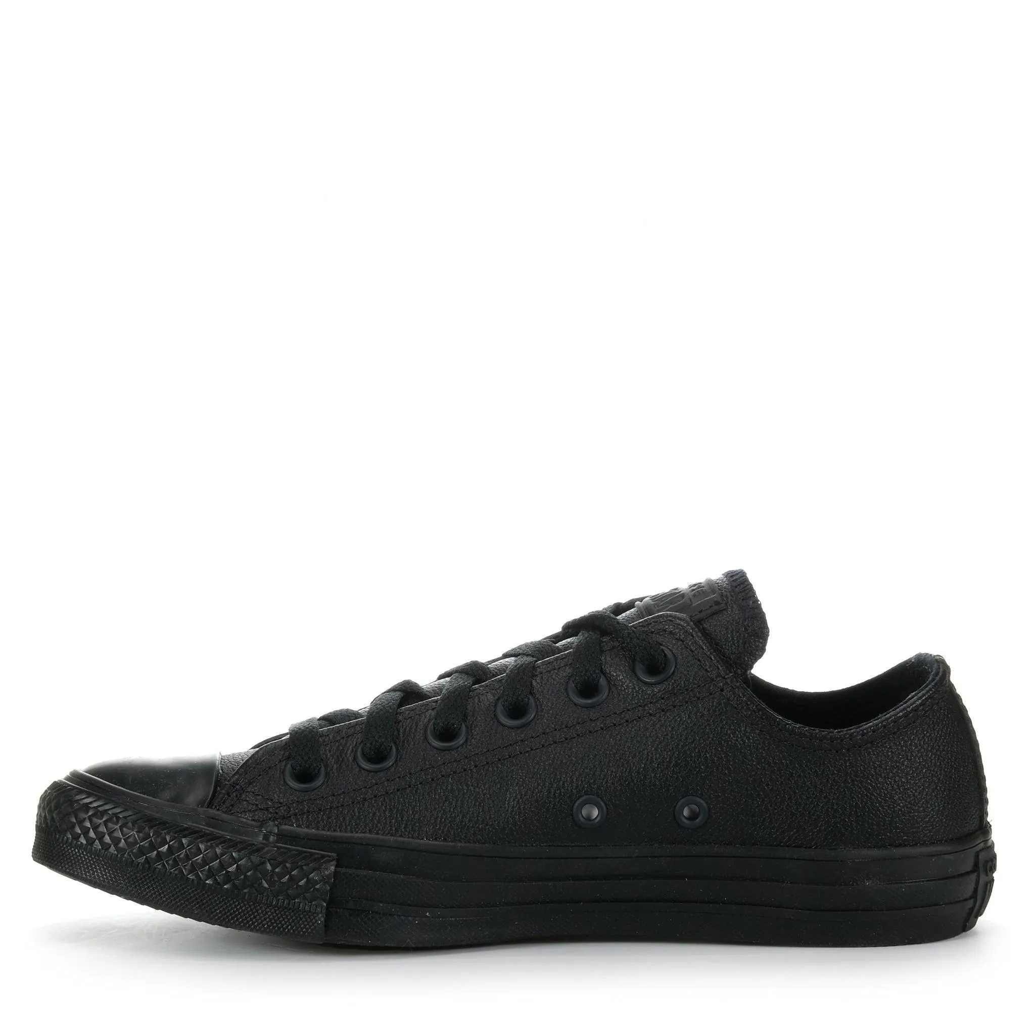 Converse Chuck Taylor All Star Leather Low Top Black Mono