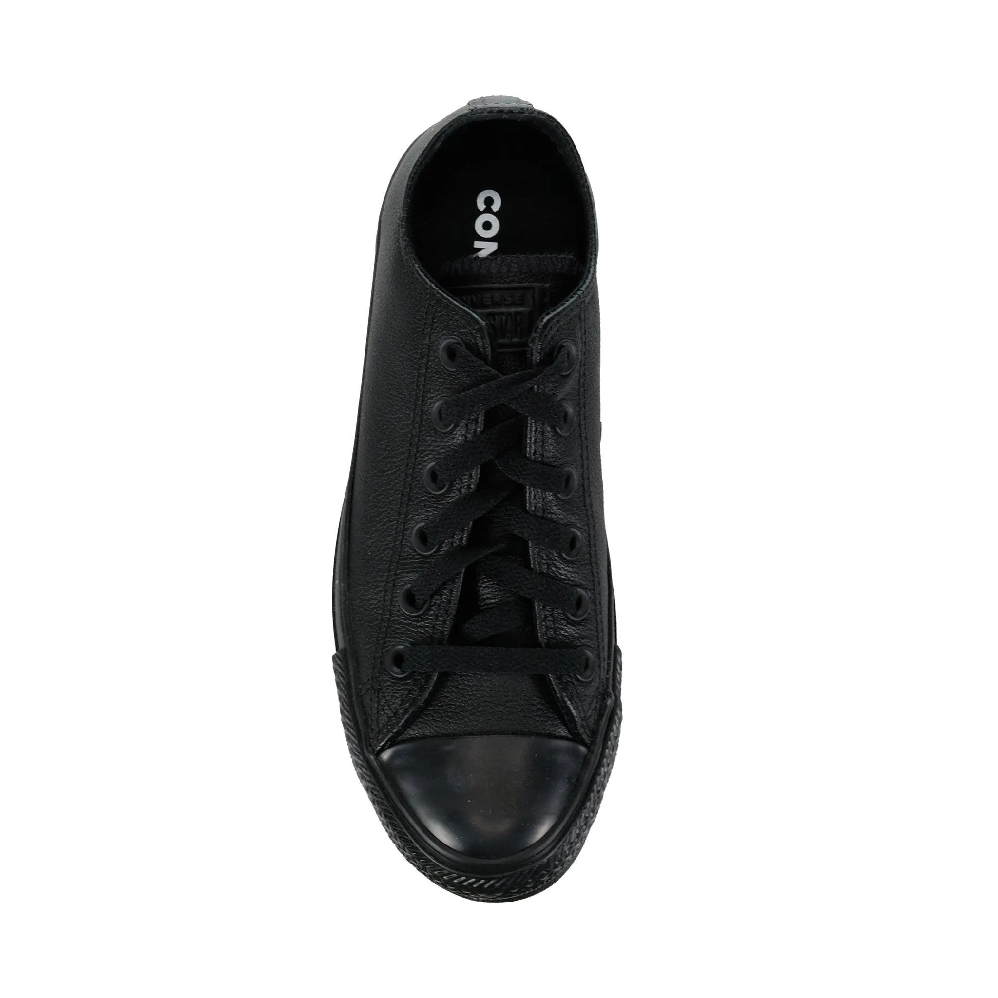 Converse Chuck Taylor All Star Leather Low Top Black Mono