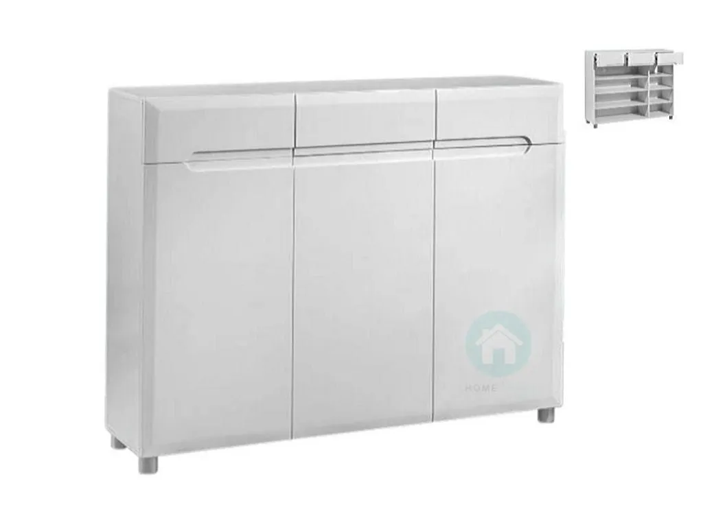 Del 3 Door Shoe Cabinet (DA3352)