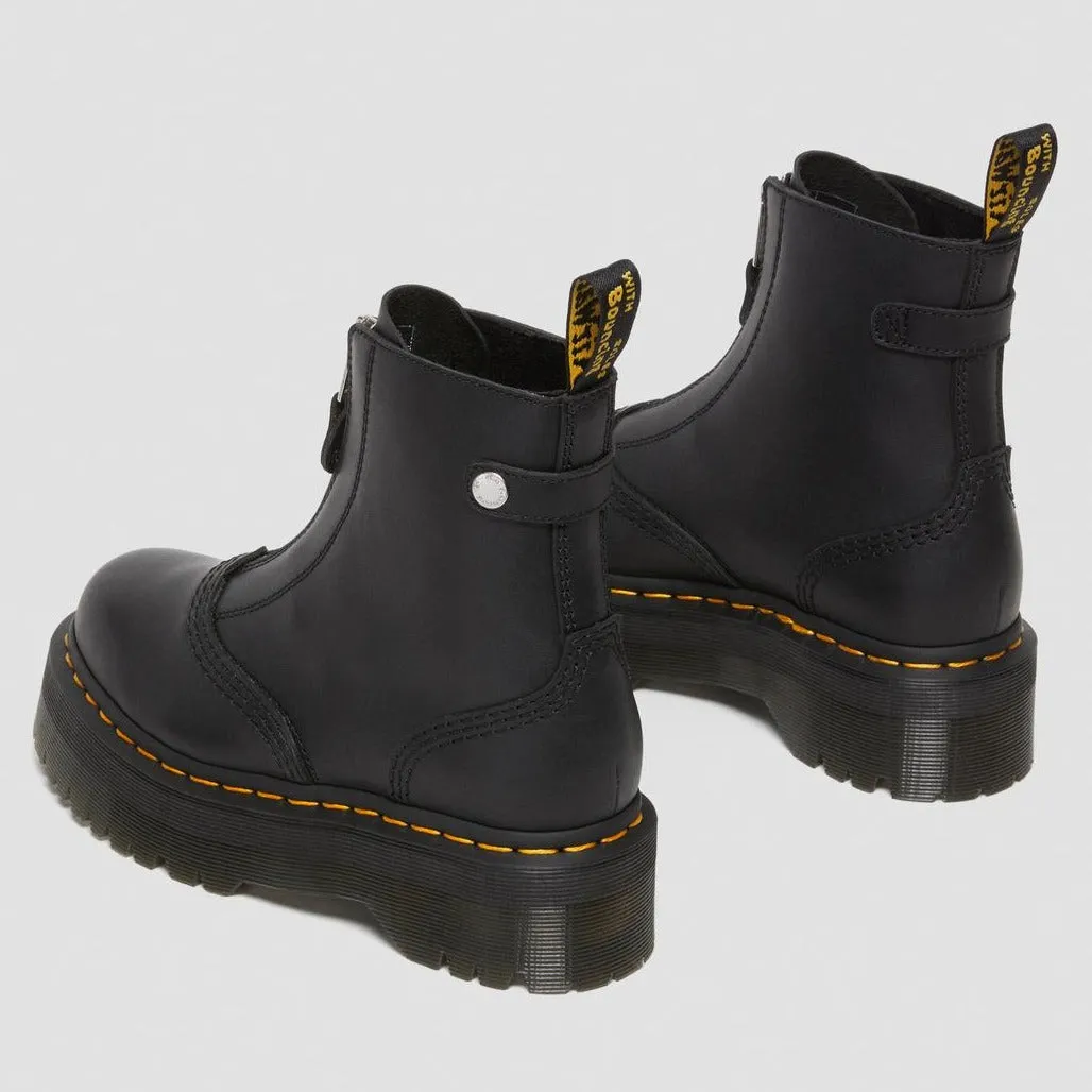 Dr Martens boot with wedge and zip Jetta 27656001 black 