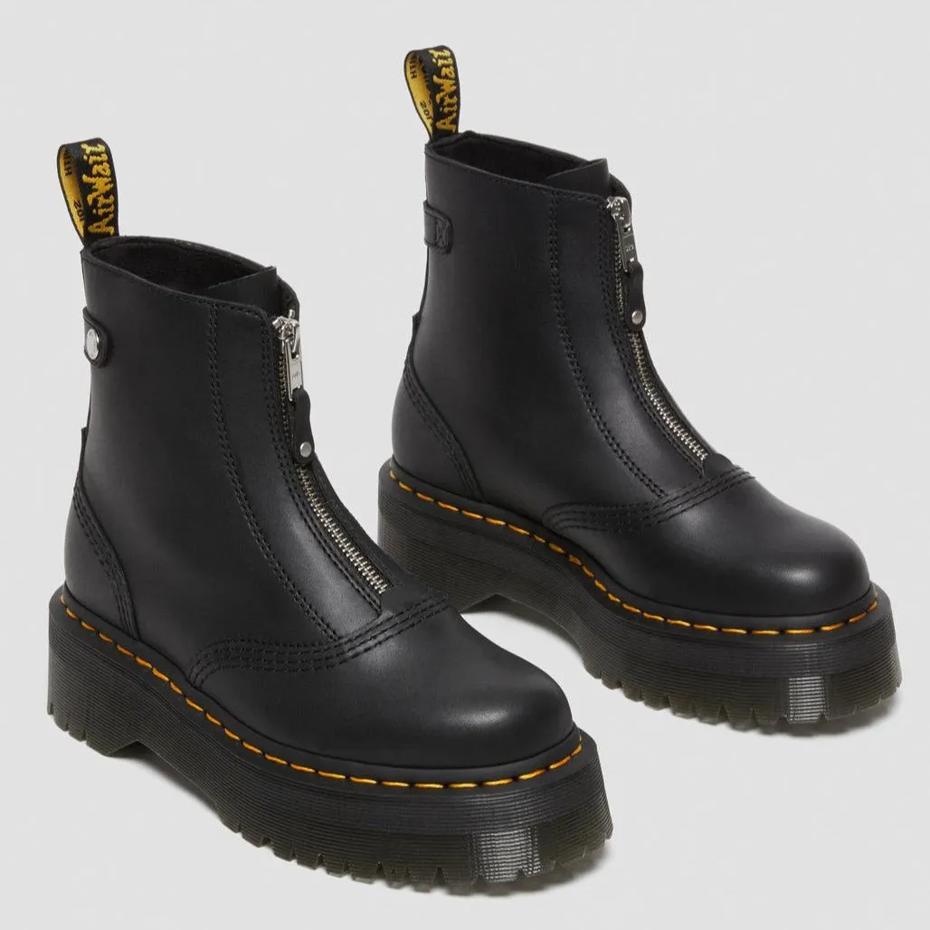 Dr Martens boot with wedge and zip Jetta 27656001 black 