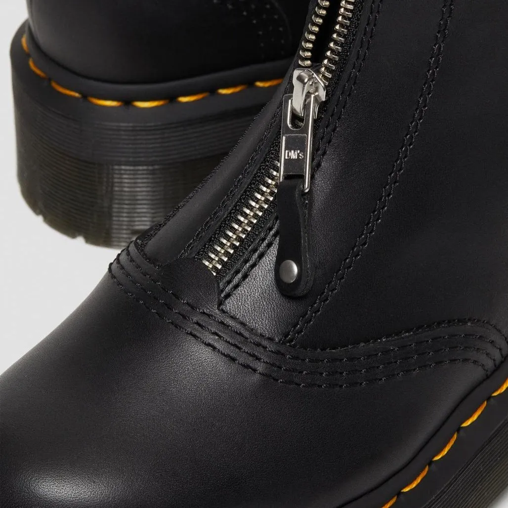 Dr Martens boot with wedge and zip Jetta 27656001 black 