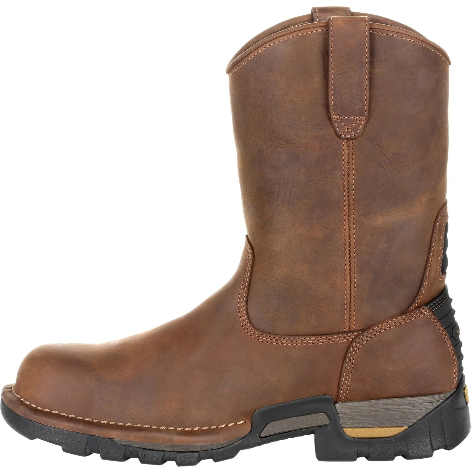 Georgia Men's Eagle One 10" Soft Toe WP Work Boot - Brown - GB00314