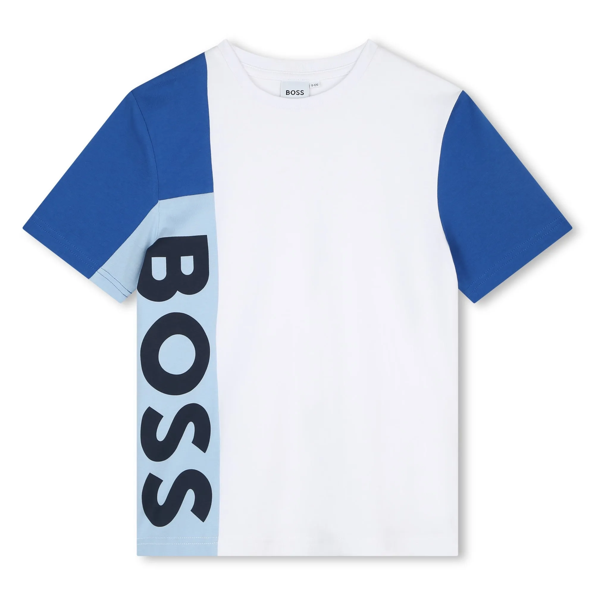 Hugo Boss Boys White T-Shirt _ J50732-10P