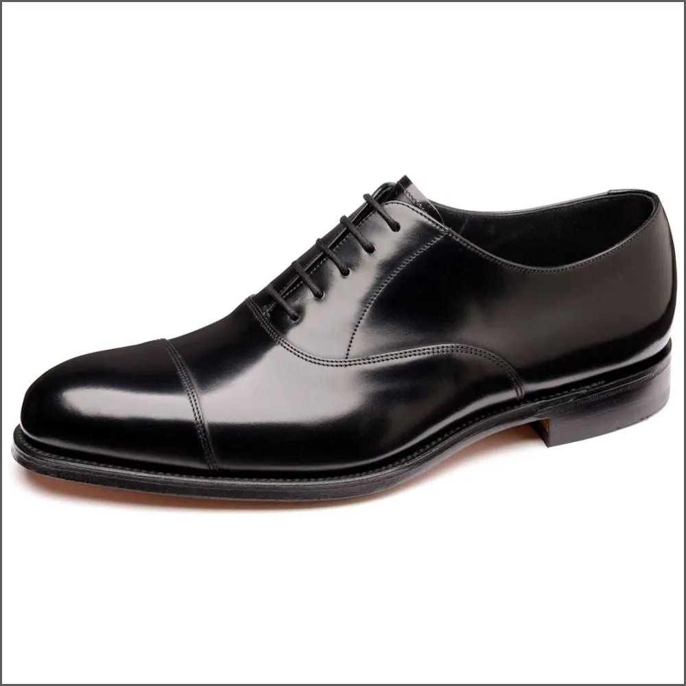 Loake Elgin Black Toe Cap Oxford Size 6 & 9 Only<>