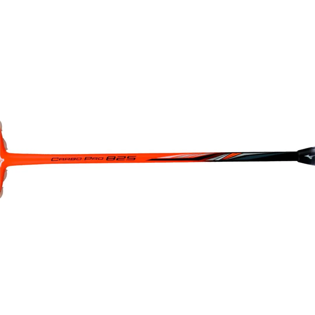 Mizuno Carbo Pro 825 Badminton Racket (Unstrung) - Orange/Black