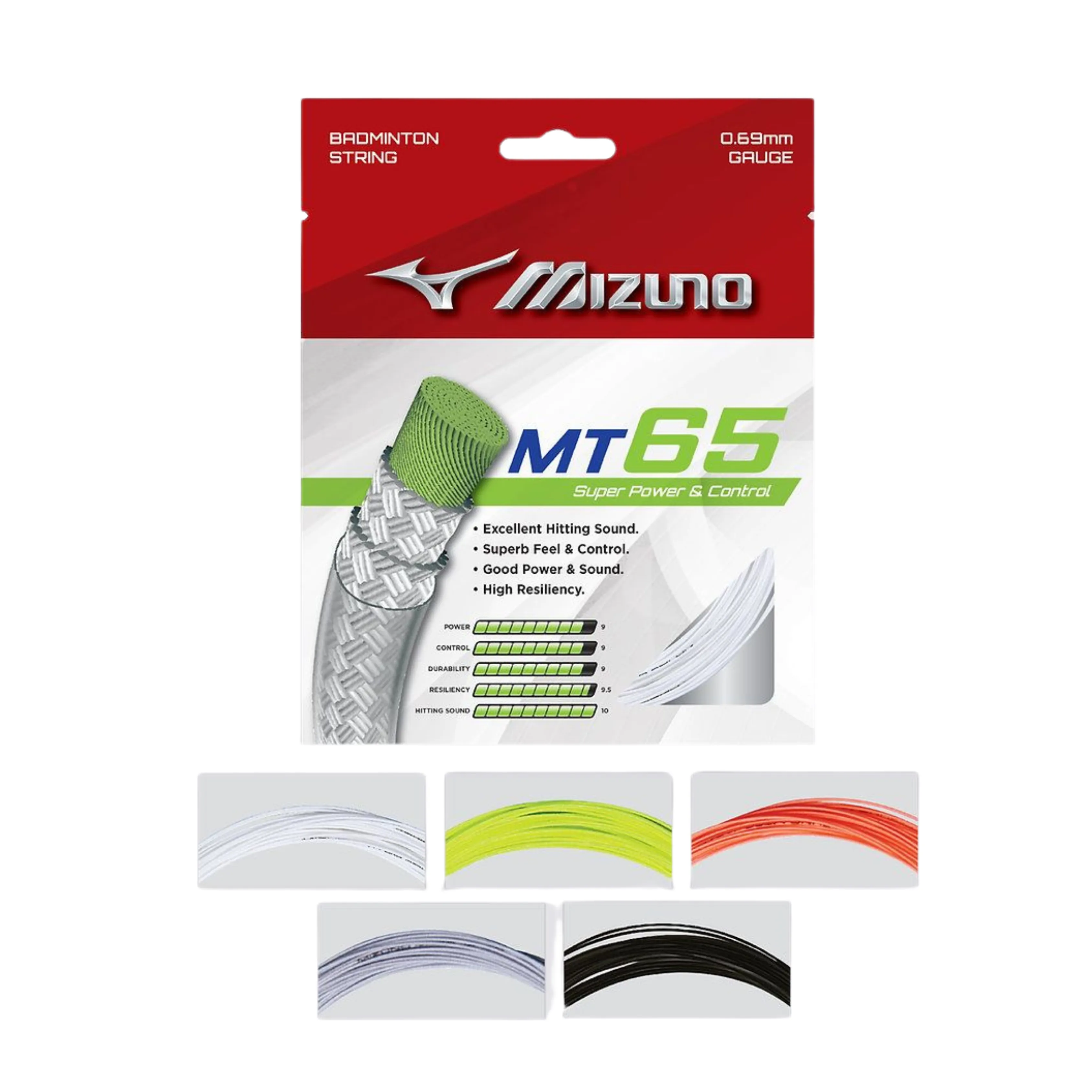 Mizuno MT 65 Super Power & Control Badminton String