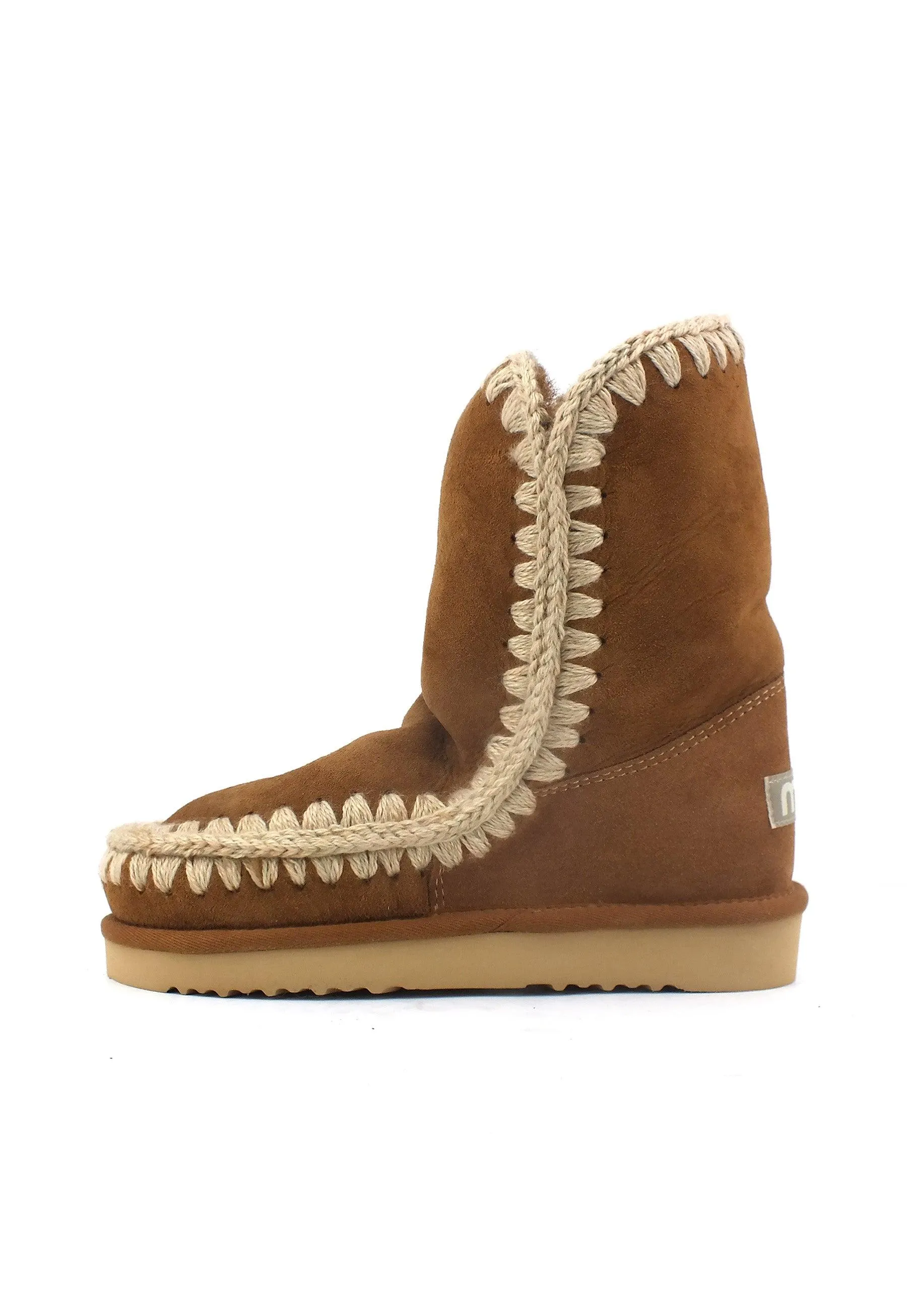 MOU Eskimo Boot Stivaletto Pelo Donna Cognac MU.FW101000A