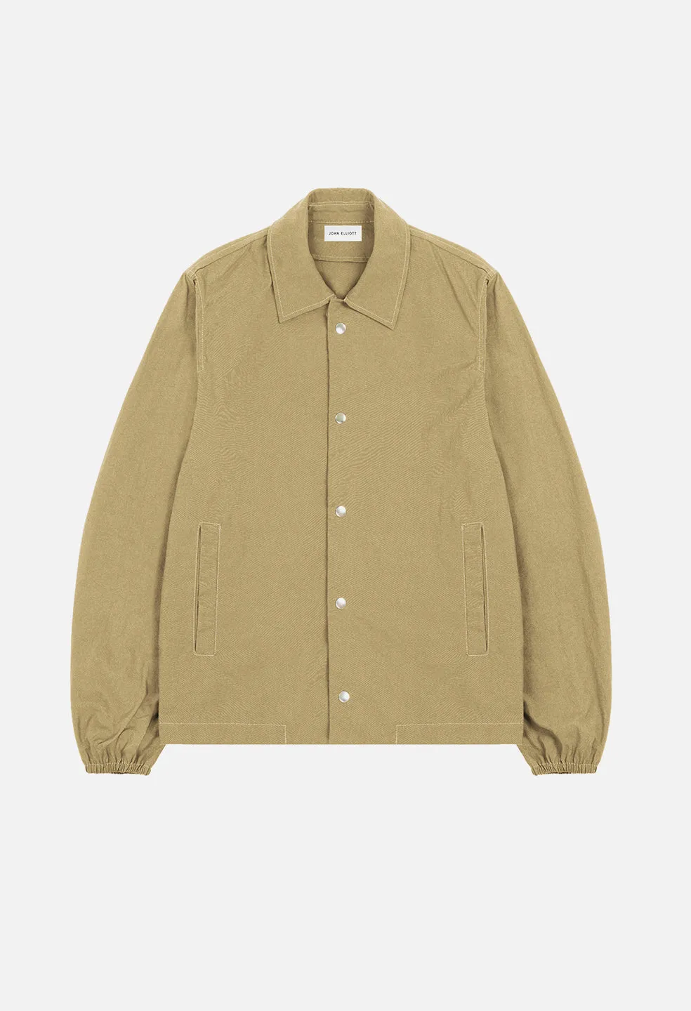 Nylon Coach's Jacket / Tan