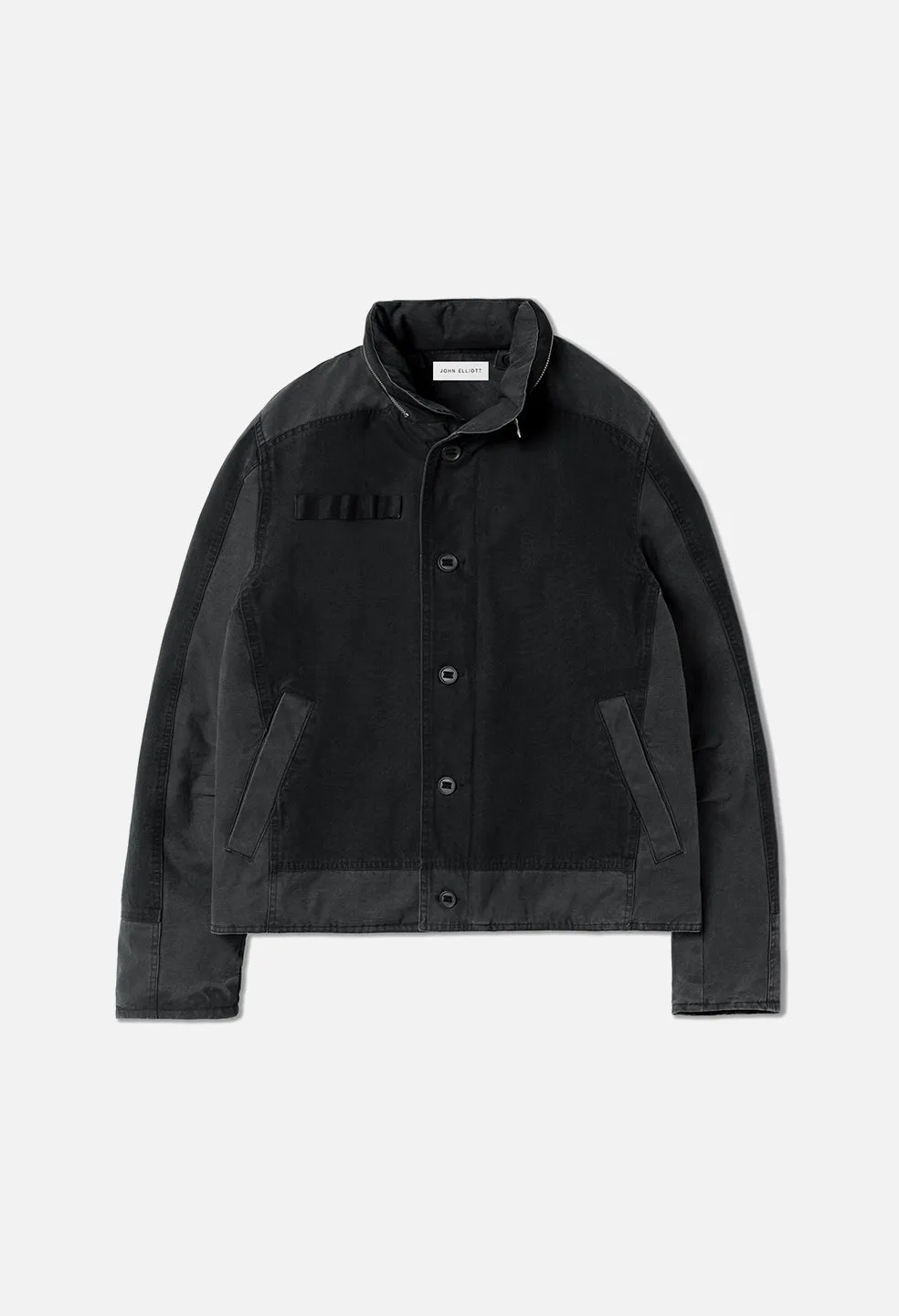 Paneled N-1 Deck Jacket / Black