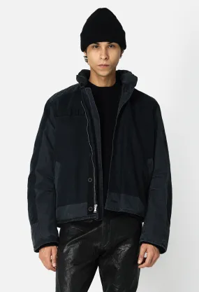 Paneled N-1 Deck Jacket / Black