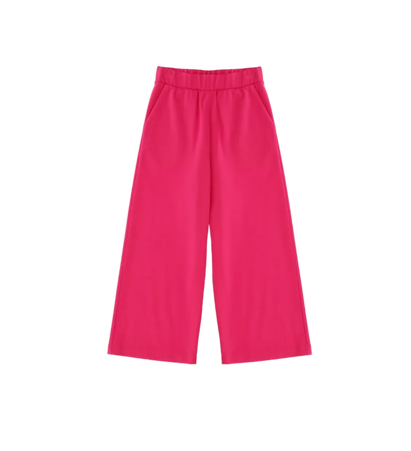 Please Straight trousers with vertical pockets FJ00172G62 cherry