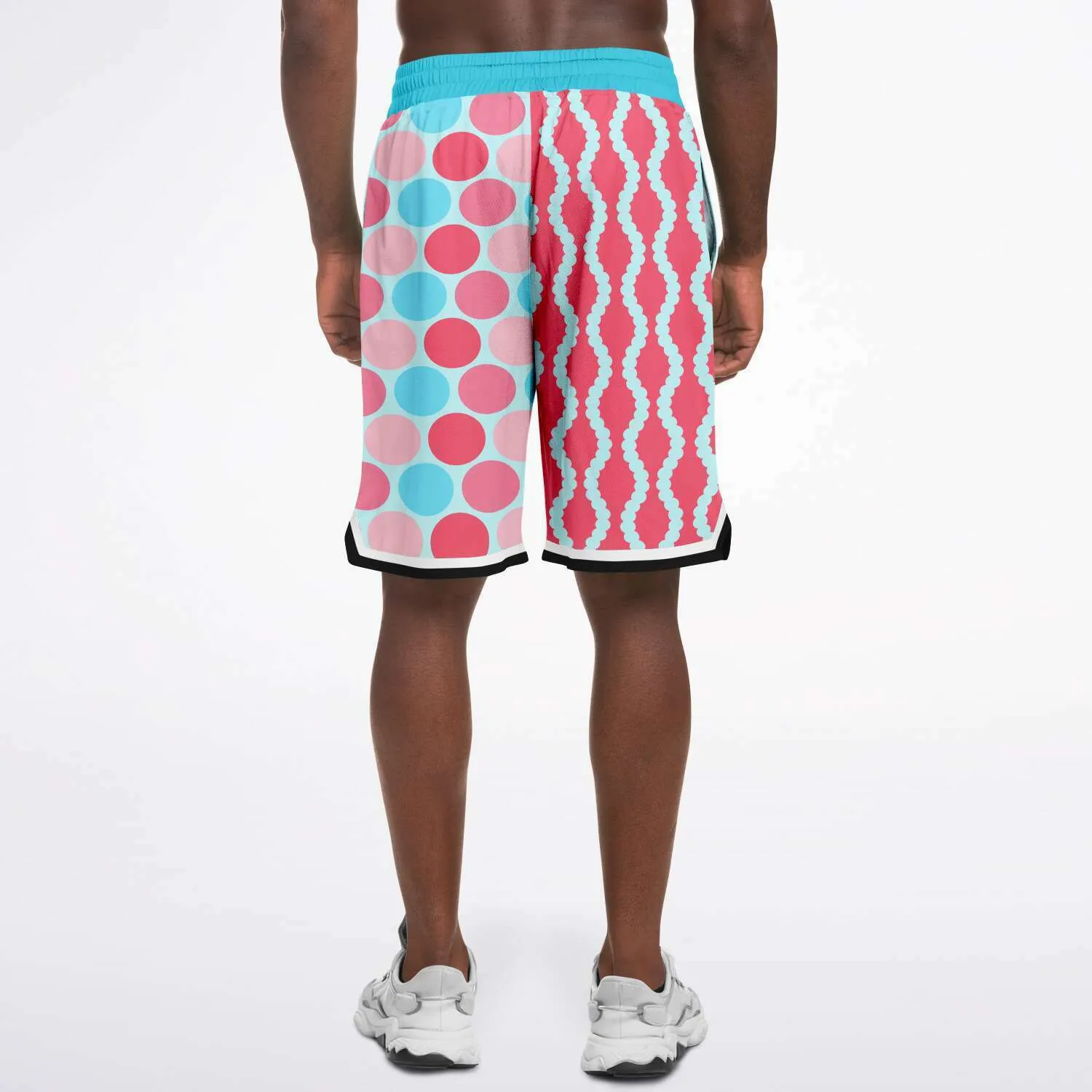 Polka Time Unisex Basketball Shorts