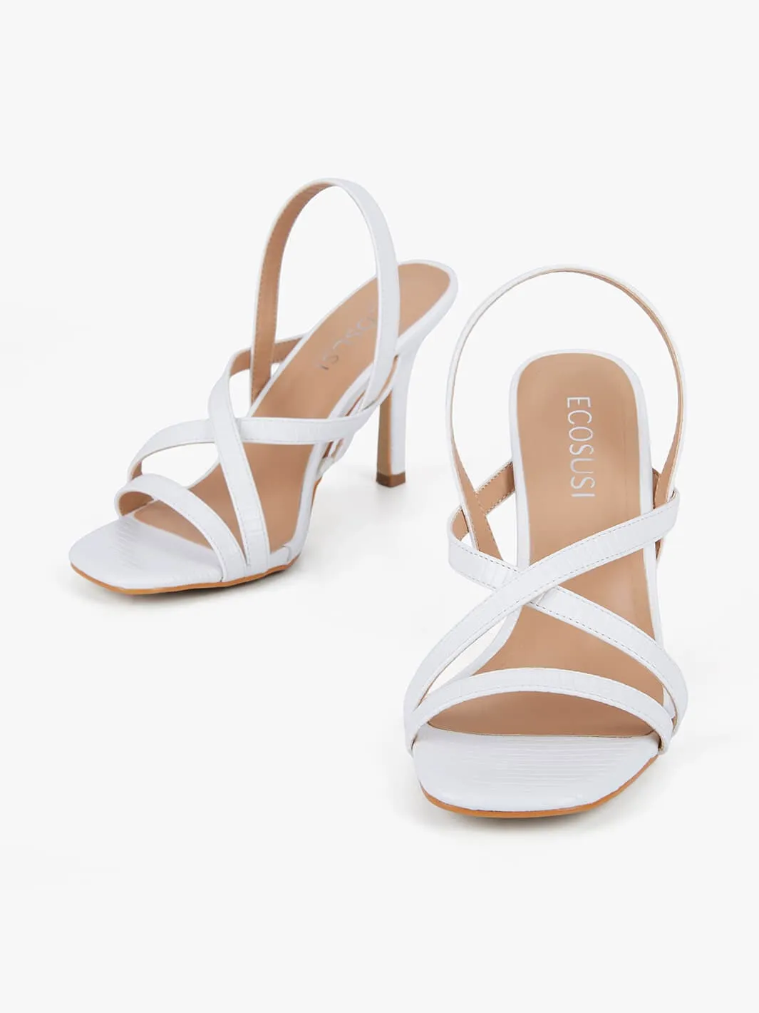 Strappy Heeled Sandals