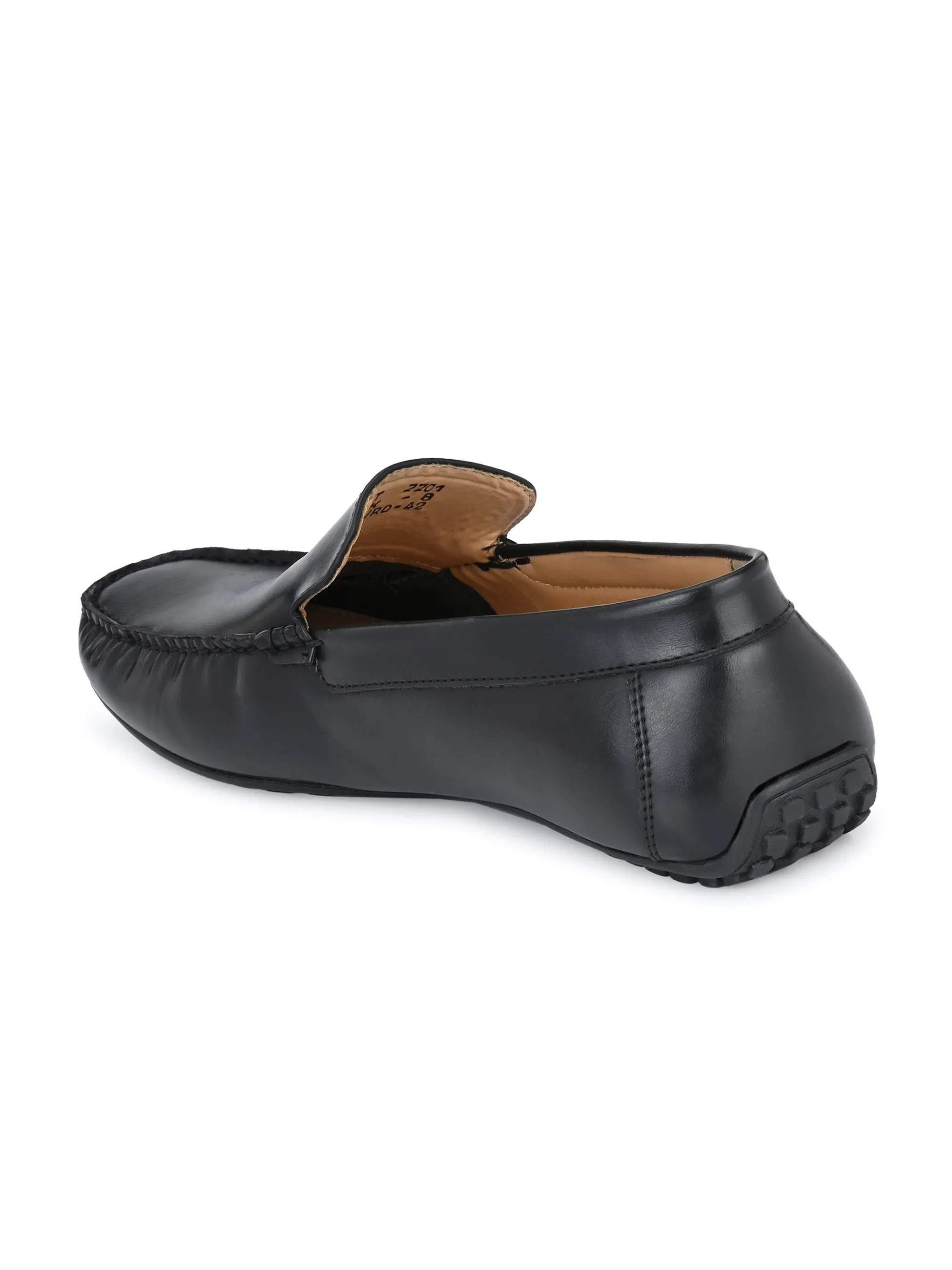 Suave Black Driving Loafers