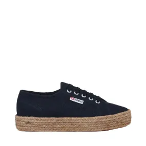 Superga women's canvas sneakers shoe with 2730 S00CF20 933 blue