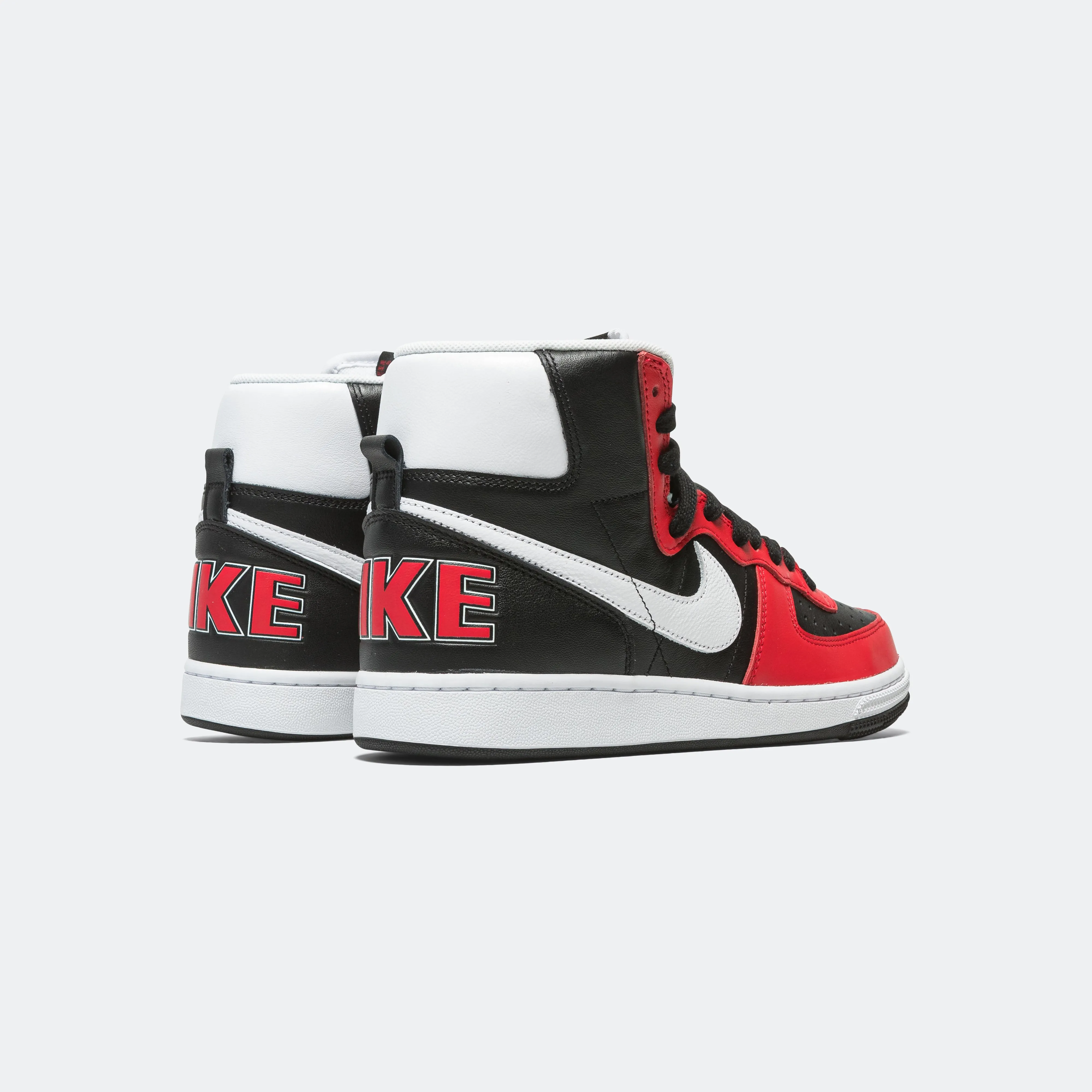 Terminator High - Black/White-University Red