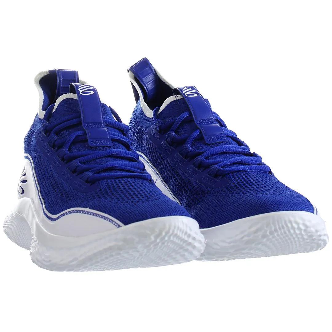 Under Armour Curry Flow 8 Mens Blue Trainers