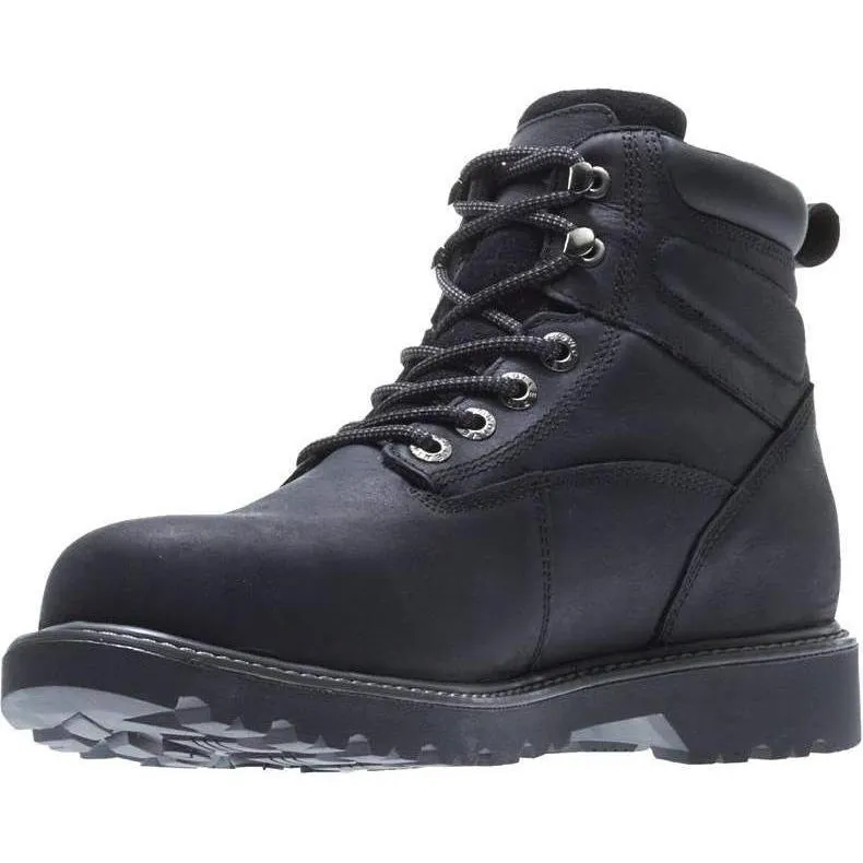 Wolverine Women's Floorhand Steel Toe WP Work Boot - Black - W201153