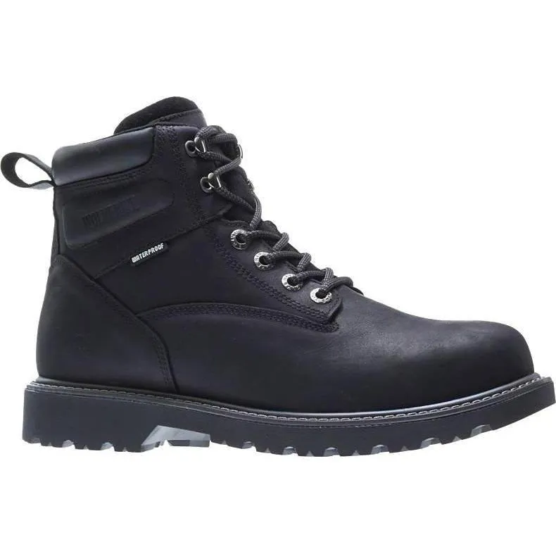 Wolverine Women's Floorhand Steel Toe WP Work Boot - Black - W201153